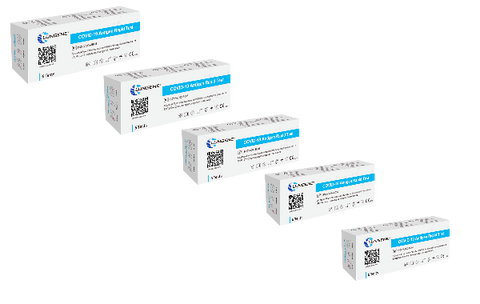 Clungene Covid-19 Laientest 5er Packung MHD 09/26
