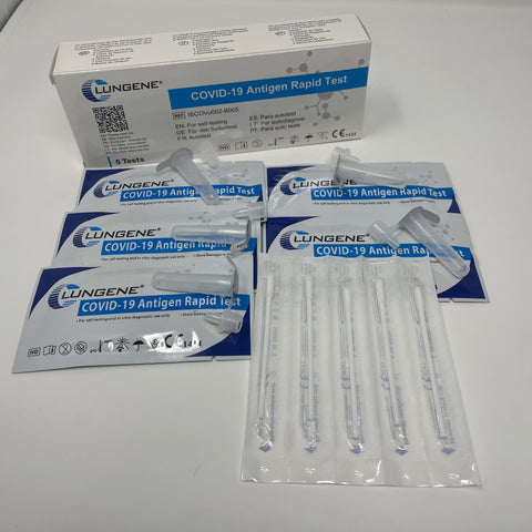 Clungene Covid-19 Laientest 5er Packung MHD 09/26