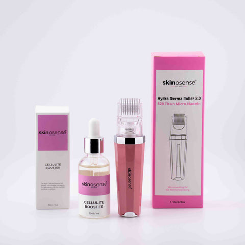 Skinosense - Anti-Cellulite Set für glatte Haut, weniger Dellen und ein neues Körpergefühl