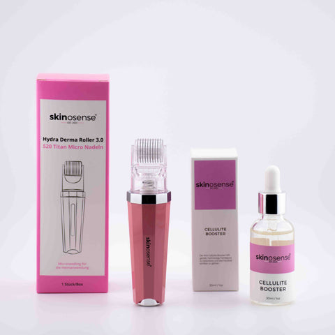 Skinosense - Anti-Cellulite Set für glatte Haut, weniger Dellen und ein neues Körpergefühl