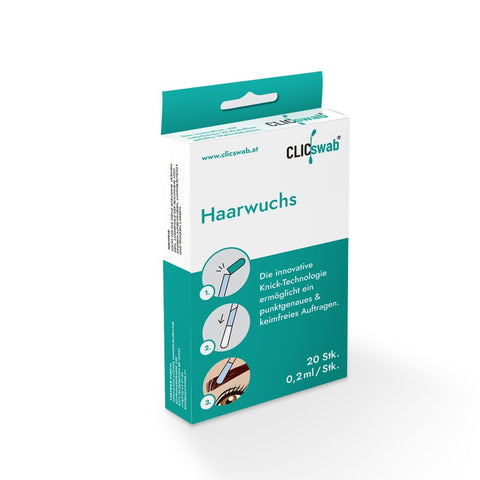 CLICswab Haarpflege (Haarwuchs) 20Stk.