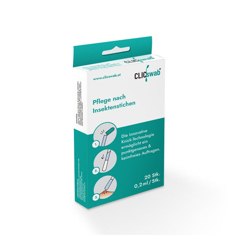 CLICswab Insektenstiche 20 gefüllte Swabs